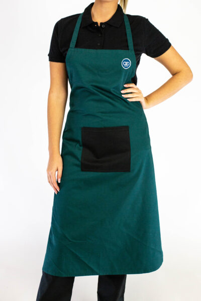 Radna kecelja W3 Zelena