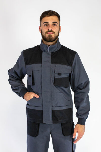 Radna bluza PROFY WORK D-24 Sivo / Crna