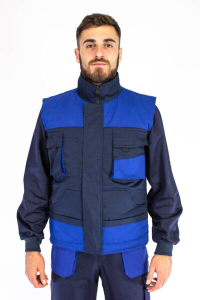 Radni prsluk PROFY WORK D-24 Teget / Plavi