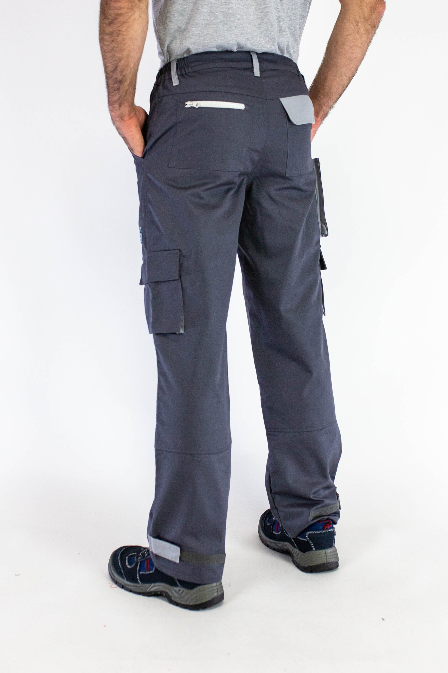 21-Radne pantalone WORK E-1 sive (4)