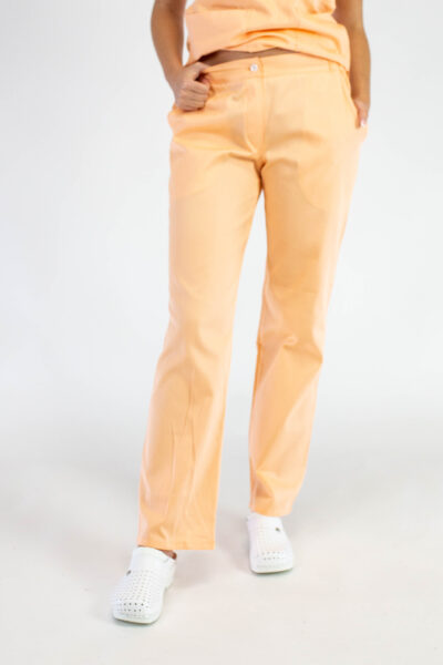 Medicinske pantalone ženske MEDIC MM Kajsija roze
