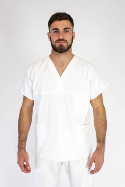 Medicinska bluza muška MEDIC M-2 Bela