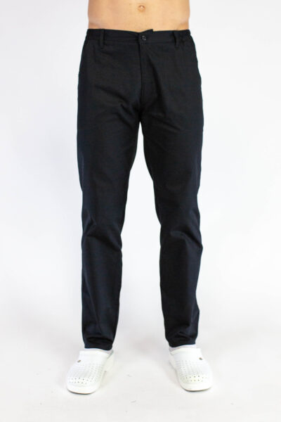 Kuvarske pantalone muške MEDIC MM Crne