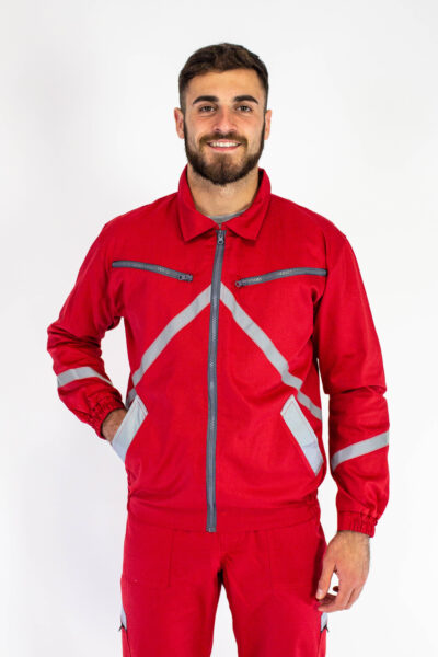 Radna bluza WORK D-23 Crvena